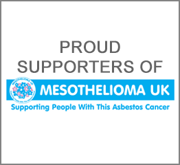 We are proud to support Mesothelioma UK